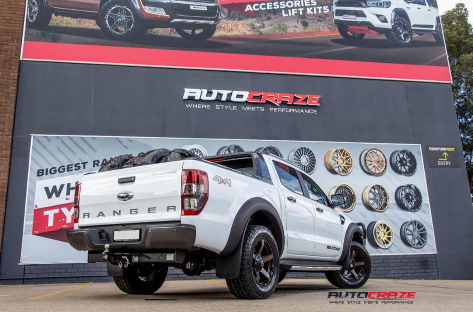 FORD RANGER EXODUS MATTE BLACK TINTED FACE